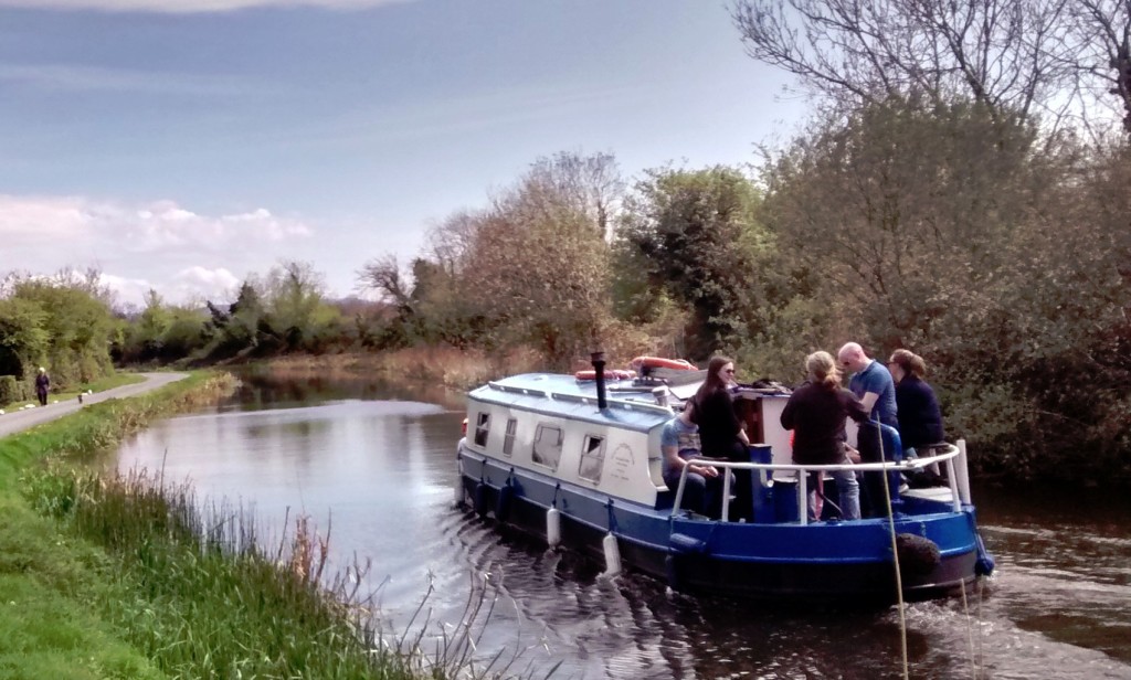 canal boat trip sallins